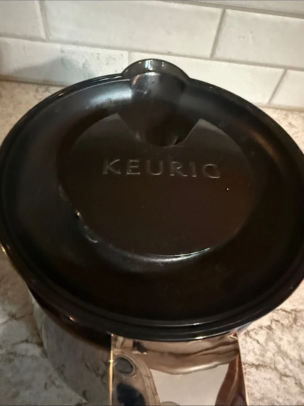Set of 2 Keurig 2.0 Carafe Coffee pitcher Replacement Pot Black Chrome Handle